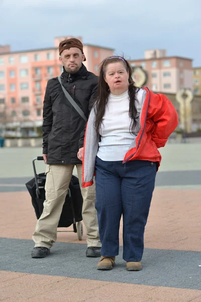 Couple with down syndrome