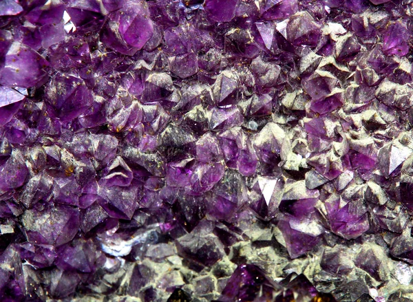 Precious purple amethyst mineral very rare