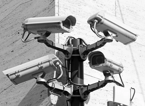 Camera for video surveillance and control in a dangerous city po