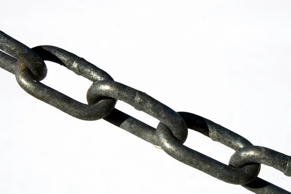 Sturdy steel rings between them all together to form a long chain