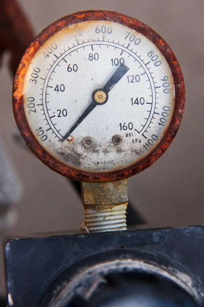 Old manometer gauge