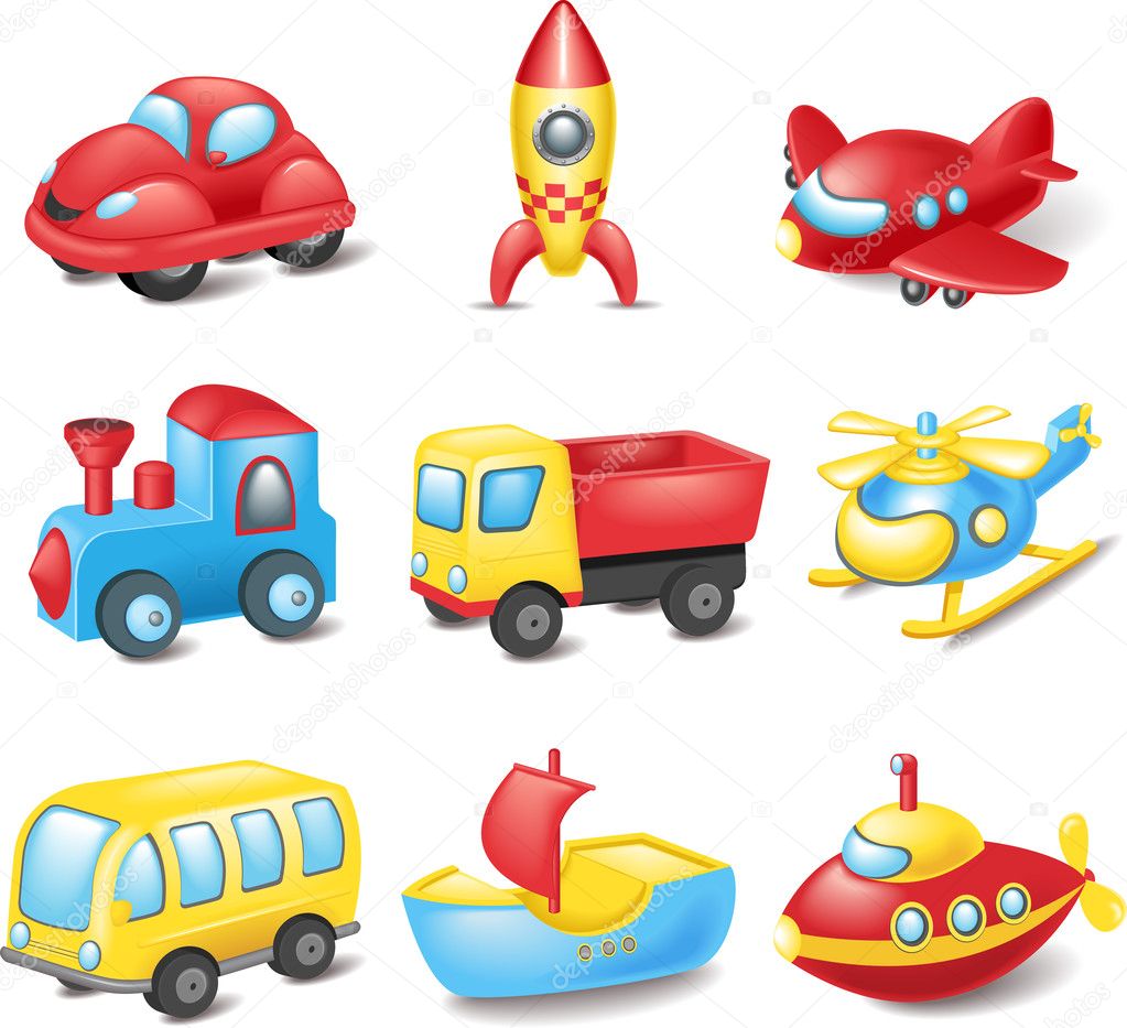 Transporte de dibujos animados — Vector de stock © colorlife #35416245