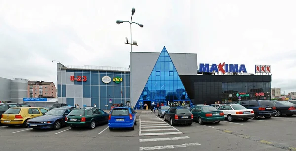 Maxima shop center in Vilnius city Ukmerges street