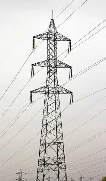 Pylon, high voltage line