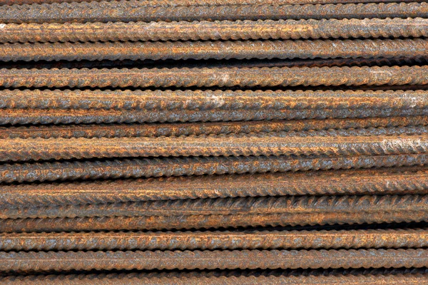 Rusty metal bars