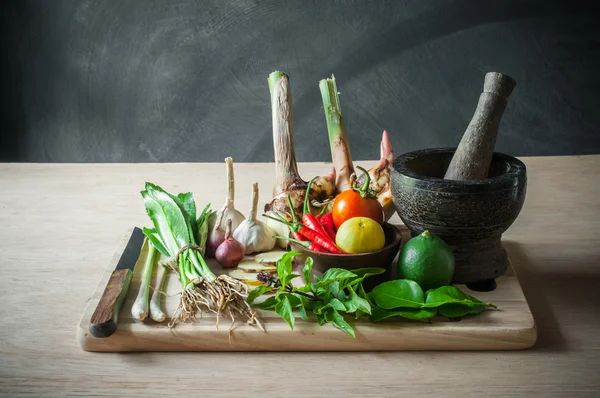 Still life of vegetable food and kitchen tool object