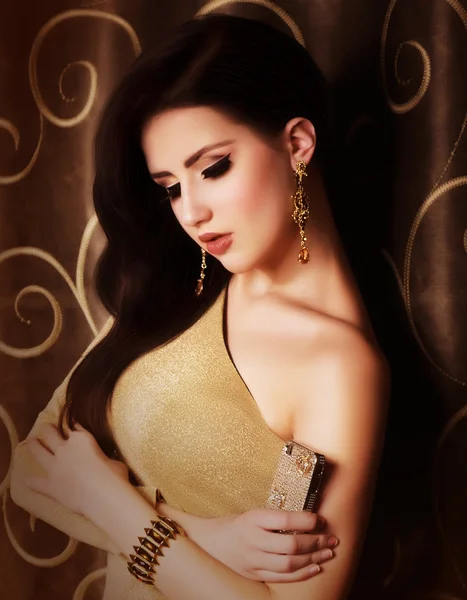 Gorgeous woman jewelry