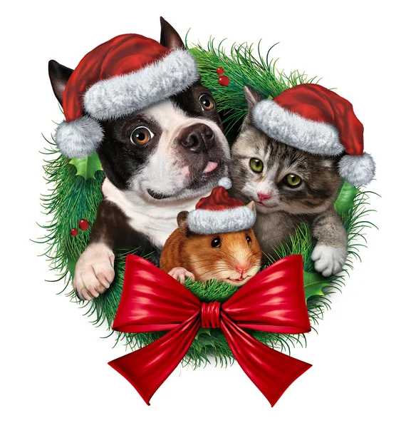 Pets Holiday Wreath