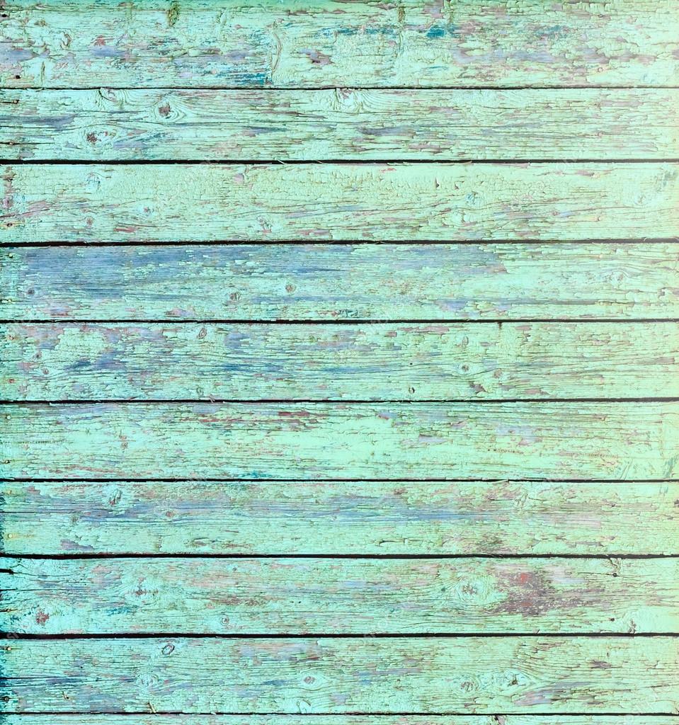 Fondo de madera color aguamarina — Fotos de Stock © Ryhor #33299881
