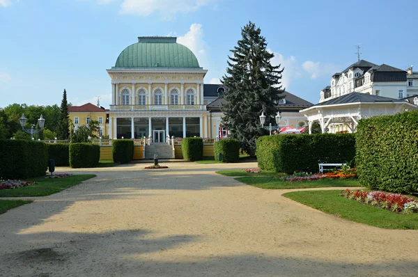 Spa Franzensbad Czech republic - pedestrian zone