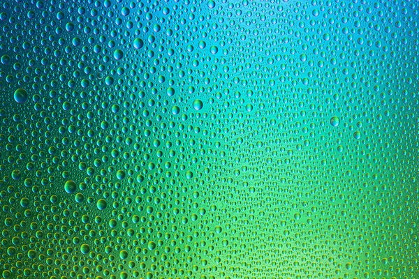 Water drops spectral gradient blue green ocean colors rainbow colorful beading lotuseffekt tau sealing