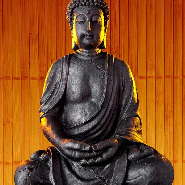 Buddha Buddhismus warm gold Statue Gott Feng-Shui Asien