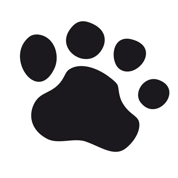 tierische Pfote Haustier Wolf Paw Pfote Vektor Bär Fußabdruck Tier