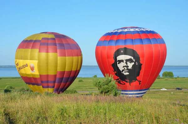 The annual Festival of ballooning Golden ring of Russia in Pereslavl-Zalessky.