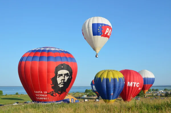 The annual Festival of ballooning Golden ring of Russia in Pereslavl-Zalessky.