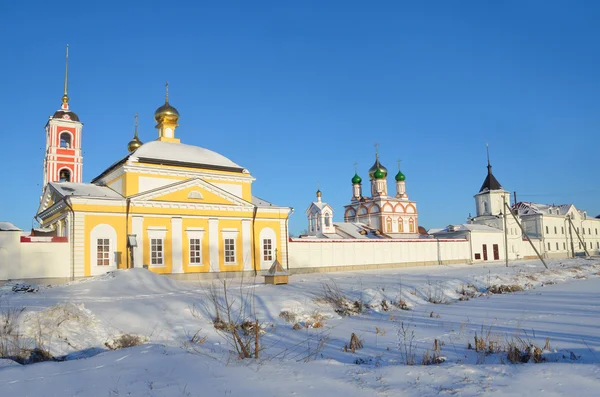 Varnitsky monastery in Rostov in winter, Golden ring of Russia