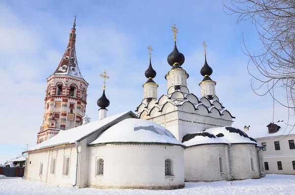 Lazarevskaya Church in Suzdal in winter, Golden ring of Russia
