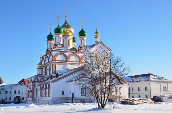 Varnitsky monastery in Rostov in winter, Golden ring of Russia