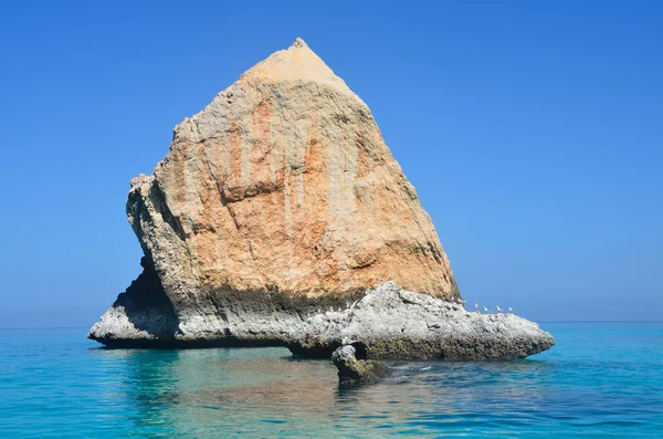 Yemen, Socotra Island, big stones in the Arabian Sea