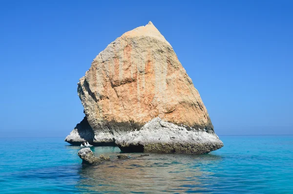 Yemen, Socotra Island, big stones in the Arabian Sea