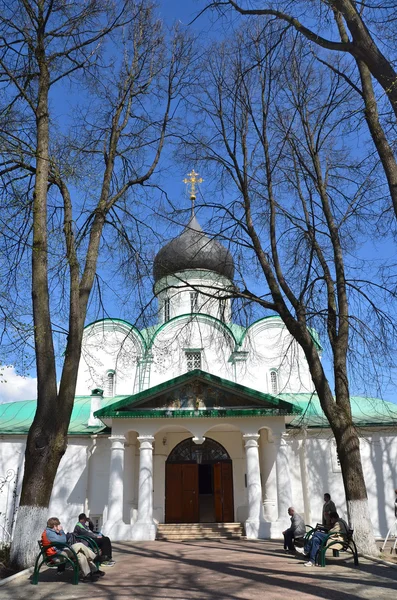 Troitsky cathedral in Aleksandrovskaya Sloboda, Vladimir region, Golden ring of Russia