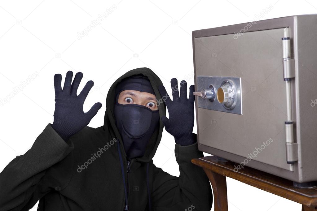 Caught burglar — Stock Photo © realinemedia 41387773