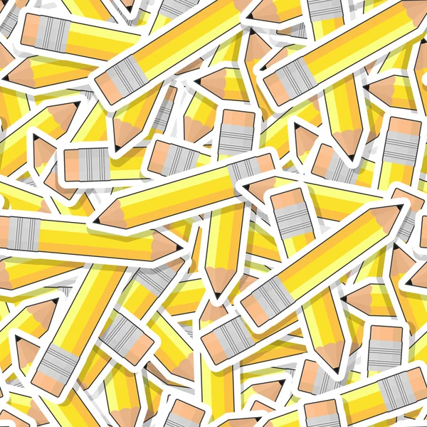 Pencils seamless pattern background