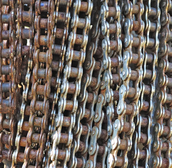 Metal chain background