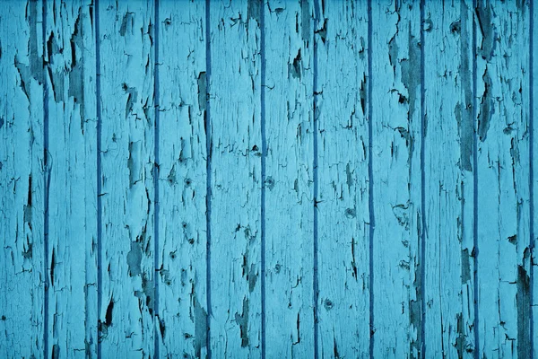 Vintage style wood blue color
