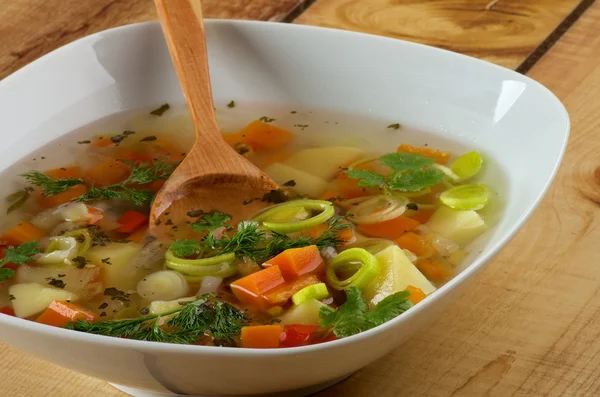 vegetable soup&quot