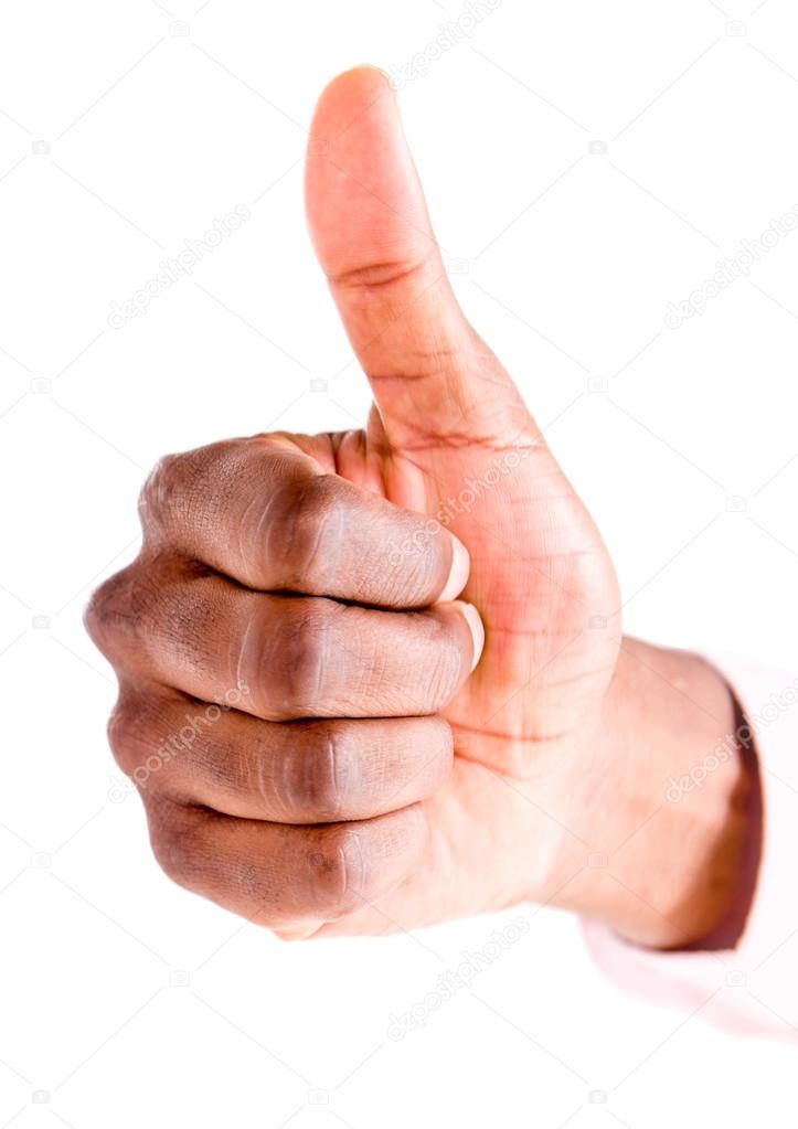 a thumbs up a thumbs up