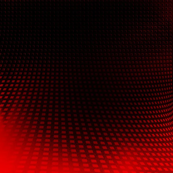 Black background and red abstract texture grid pattern
