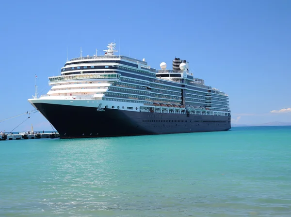 Cruise ship, ocean liner. Kusadasi, Turkey