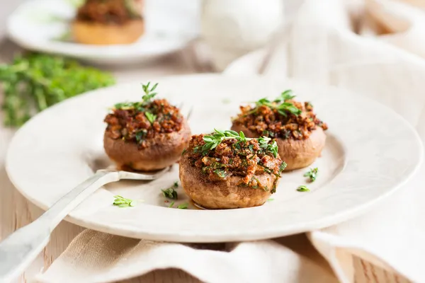 Stuffed mushrooms