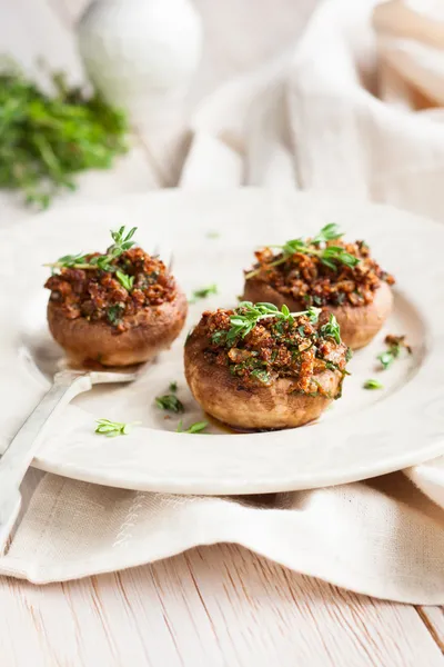 Stuffed mushrooms