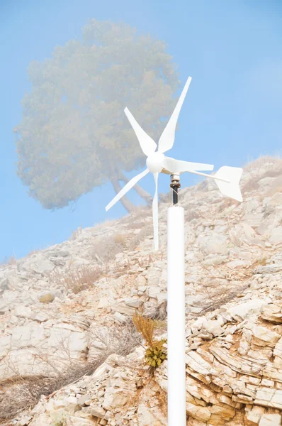 Wind powerstation - alternative energy source
