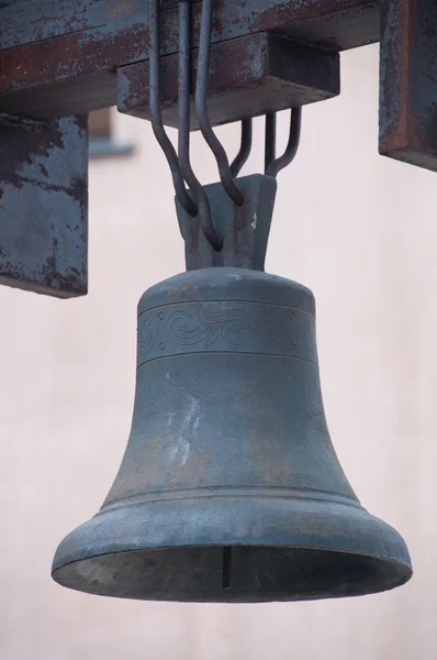 The bell near the ancient church of the Assumption of the Virgin