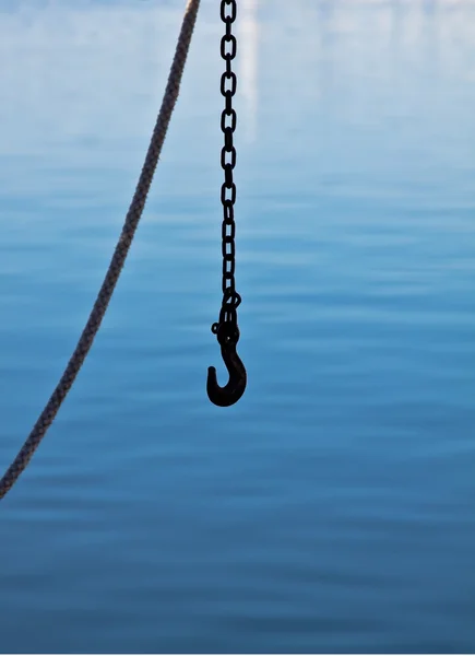 Chain on fishing boat
