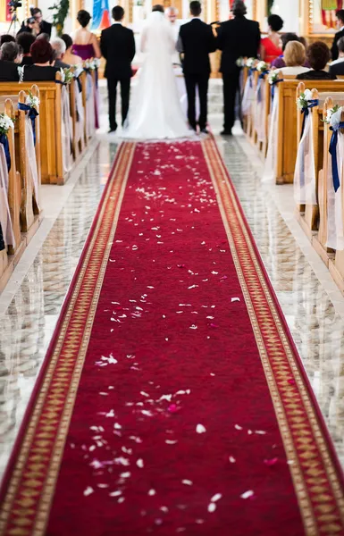 Wedding ceremony in church