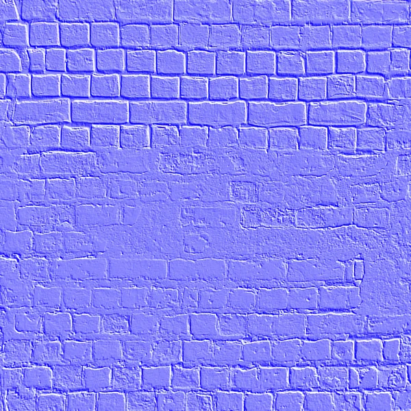 Purple brick wall