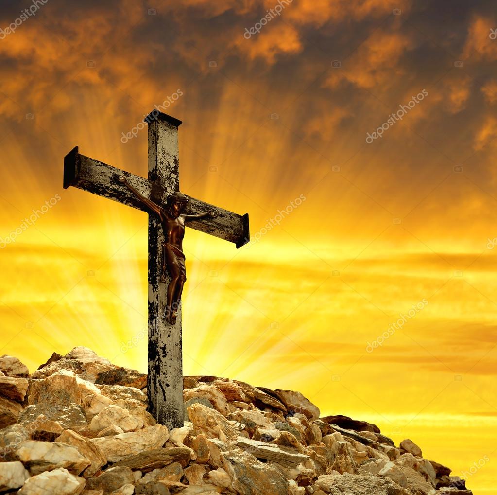 Jesus Christus am Kreuz — Stockfoto 38194381