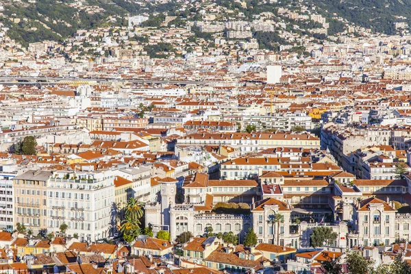 France , Nice. View of the city from the hill Chateau