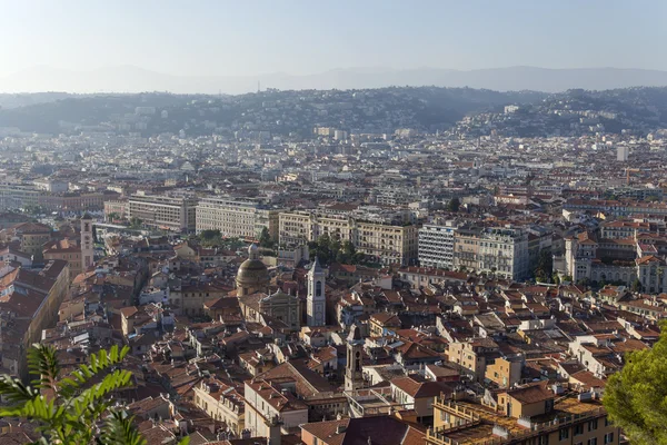 France , Cote d\'Azur . Nice. View of the city from the observation deck on the hill Chateau