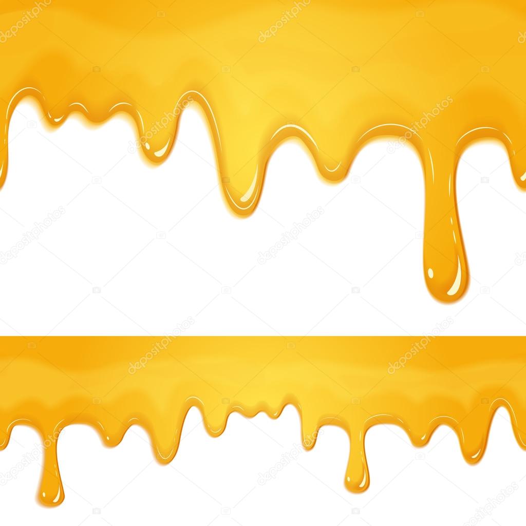 Honey drips pattern — Stock Vector © MSSA #46710433