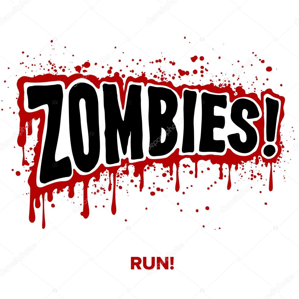 Zombietext — Stockvektor © emberstock 26948243