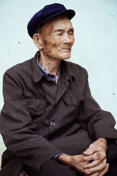 Chinese old man portrait