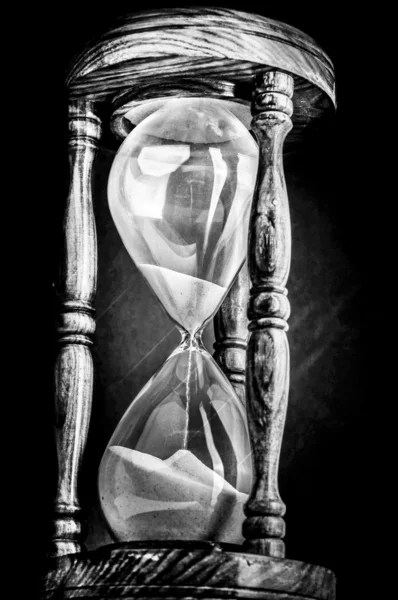 Old fashion hourglass sand timer