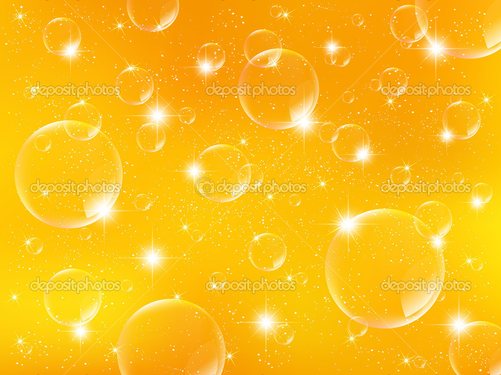 Gold bubble background — Stock Vector © JBOY24 21340187