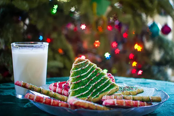 Milk and Christmas Cookies