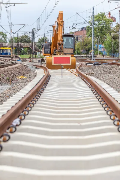 Construction of a new railway line